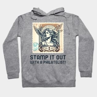 Stamp it out with a philatelist! Hoodie